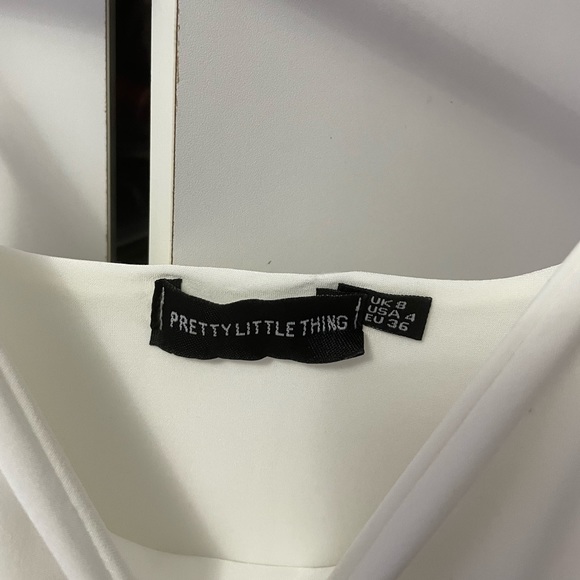 Pretty little thing Mini white dress - Picture 2 of 3